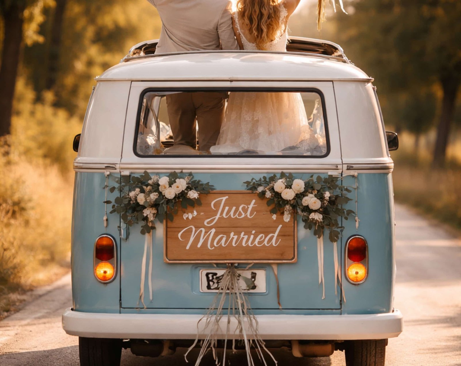 just married