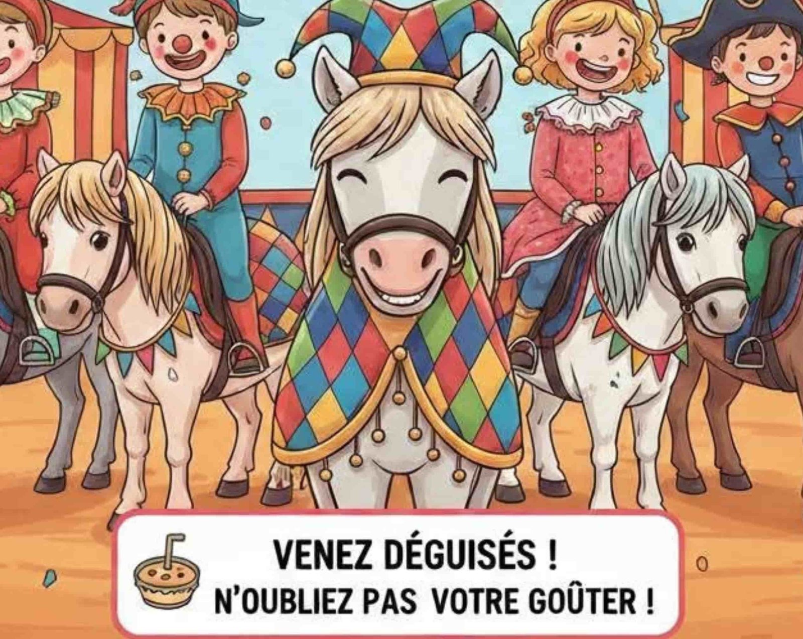 CARNAVAL au Poney Club TALAVIA