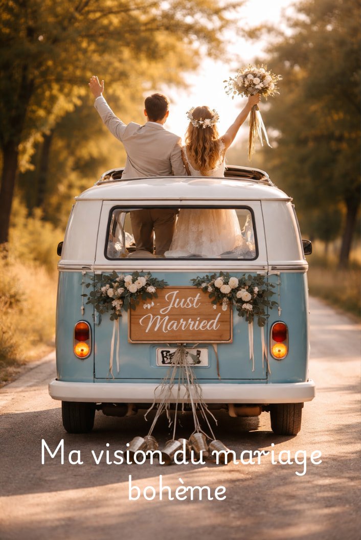 Ma vision du mariage bohème